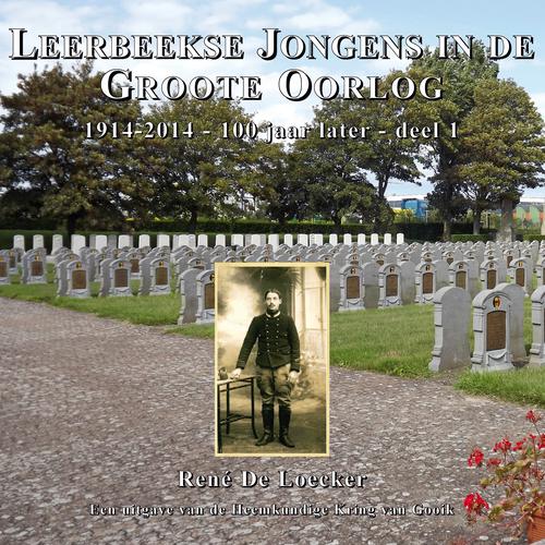 Kaft van Leerbeekse Jongens in de Groote Oorlog